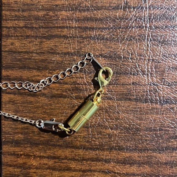 Pink Infinity Necklace by Leafael - Picture 3 of 6